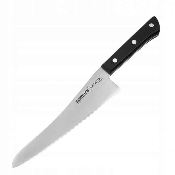 Nůž Zoubkovaný Samura Harakiri 19 cm na pečivo a mražené potraviny ocel AUS-8