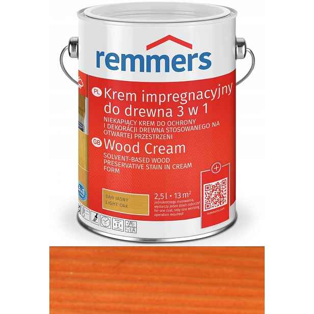 Remmers Holzschutz-Creme lazura 5L Mahagon