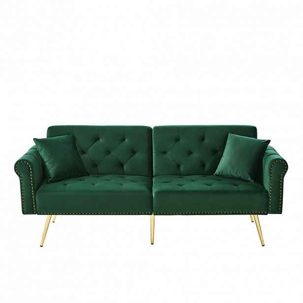 SEDACÍ SOUPRAVA 2-místná 173/75/70 cm Antická zelená
