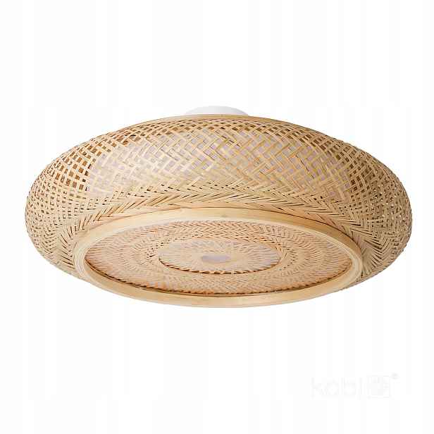 Stropní Svítidlo Stropní Svítidlo 3x E27 Bambusová 50 cm Boho Buli M Kobi Design