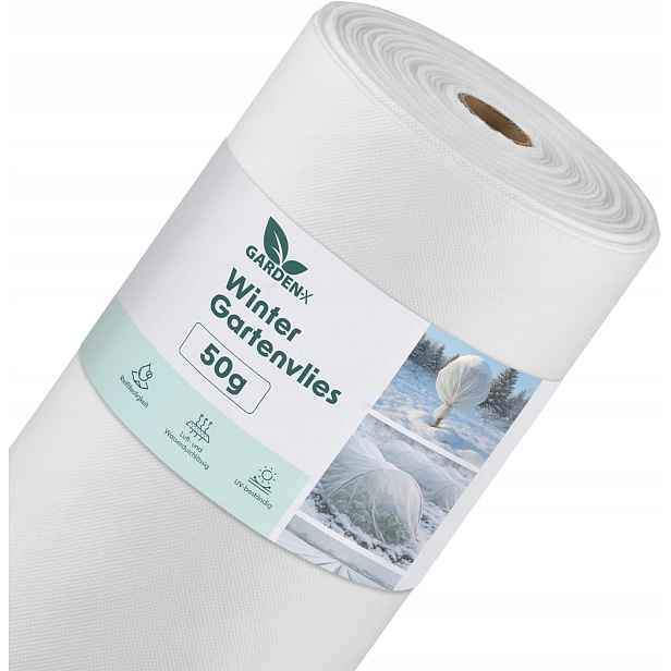 Gardenix Zimní agrotextilie pro rostliny 50 g/m2, 1,6 x 100 m, bílá