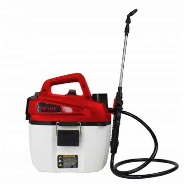 Tlakový postřikovač 5 l zahradní elektrický Velmi Lehký Dvě Baterie