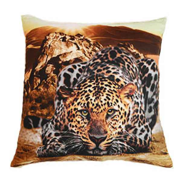 TP 3D povlak 45x45 - Leopard + polštář