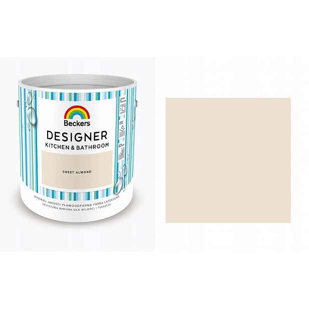 Beckers Designer Kitchen Bathroom Sweet Almond 2,5 L Kuchyň, Koupelna