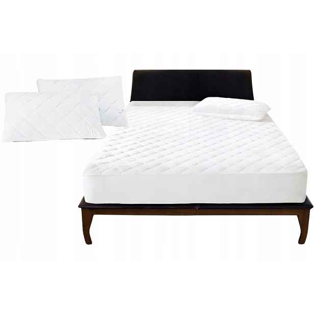 Chránič Na Matrace Voděodolný Obal 120x200x30 2x Povlak 48x74