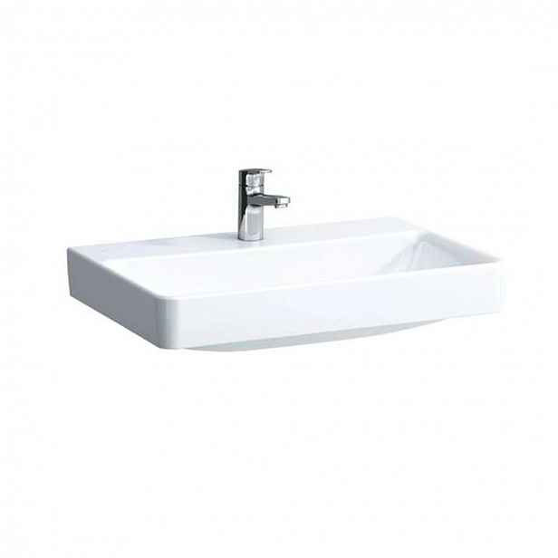 Laufen Pro S - Umyvadlo, 65x47 cm, 1 otvor pro baterii, bez přepadu, s LCC, bílá H8109644001561