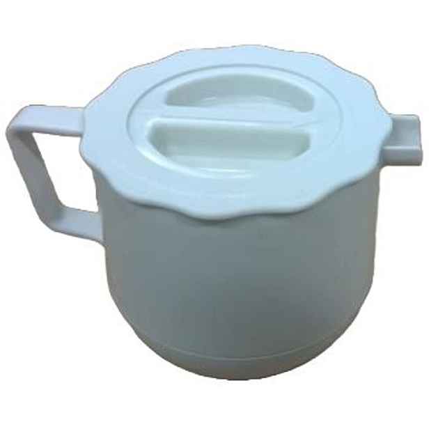 ND-víčko konvice 0,3l bílé,oranž. (tablet), d9,7, plast