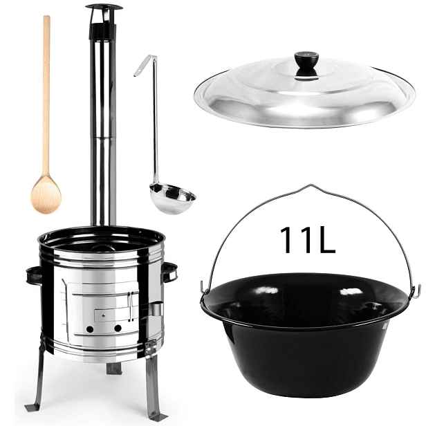 Perfect Home Set-81 Kotlíková souprava 11 L, 5 ks
