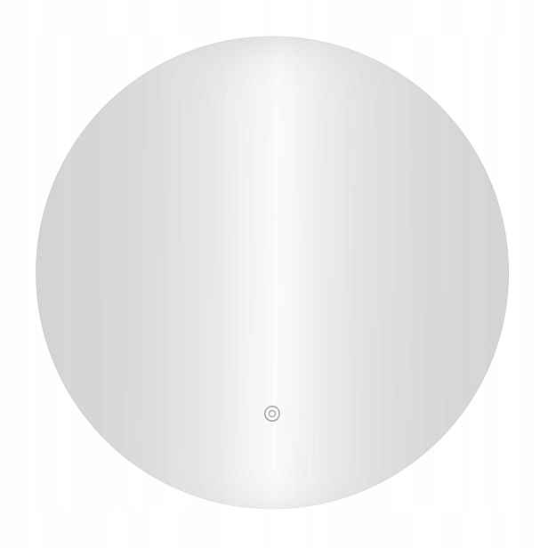 ModernHome Vkm-eco Kulaté nástěnné Led zrcadlo 60 cm, 3 barvy světla