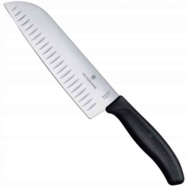 Nůž šéfkuchaře Santoku s výbrusy Swiss Classic délka 170/298 mm