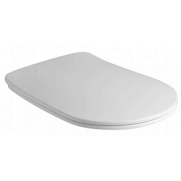 Sapho Kerasan Nolita - WC sedátko Slim, duroplast, Soft Close, bílá 539101