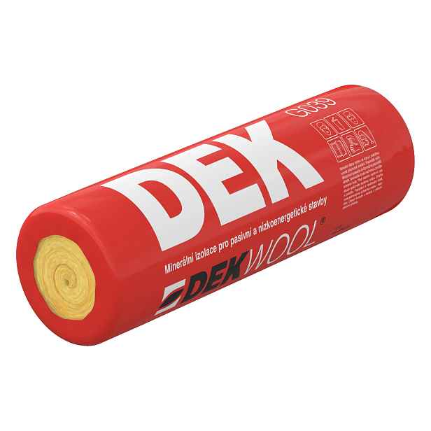 Tepelná izolace DEKWOOL G 039r 60 mm (19,2 m2/bal.)
