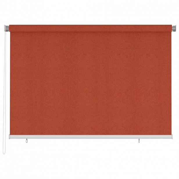 vidaXL Venkovní roleta 225 (Š) x 140 (V) cm terakotová HDPE