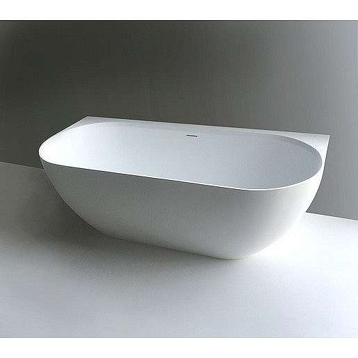 Volně stojící vana Siko Lesly 170x82 cm litý mramor LE1700