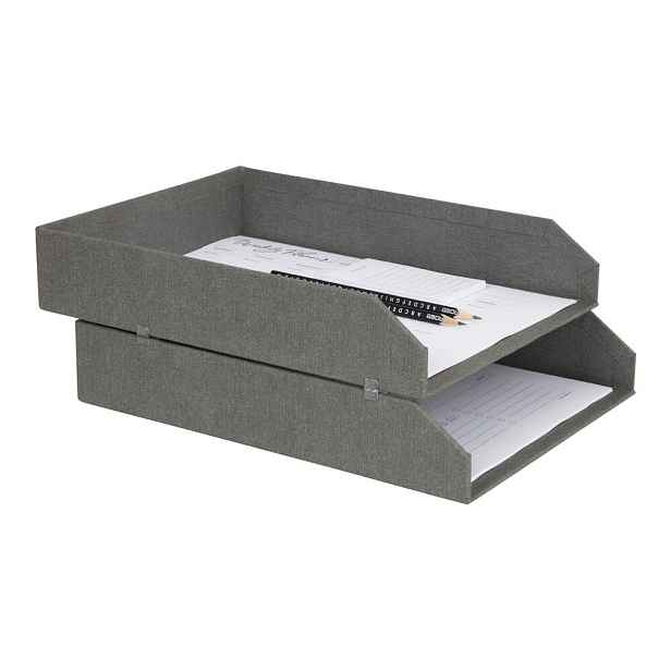 Kartonové organizéry na dokumenty v sadě 2 ks Hakan – Bigso Box of Sweden