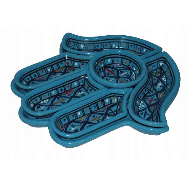 Mezze Set pro Mezze Meze Fatima Maroko Tunisko Hamsa