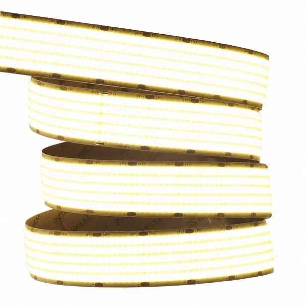 Led pásek 3000K 1680LED/m 24V DC 27W/m IP20 3 cm teplá bílá barva světla