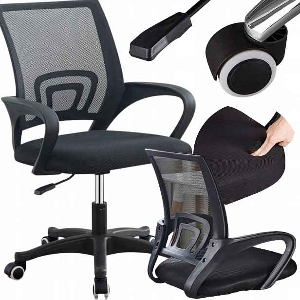 Milacyee Ergonomické otočné křeslo 50 cm x 62 cm x 110