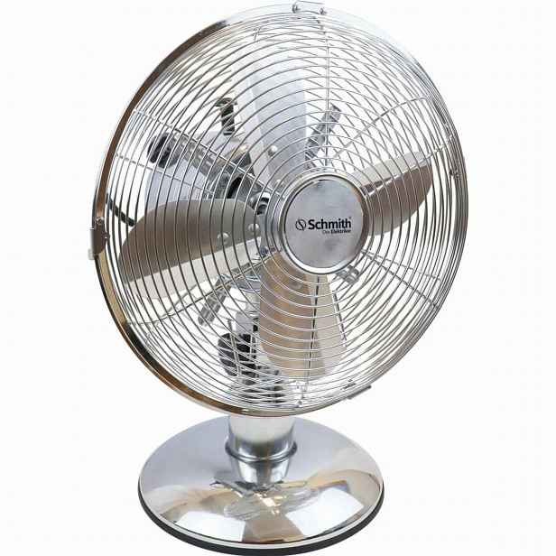 Stolní ventilátor 30W – chrom