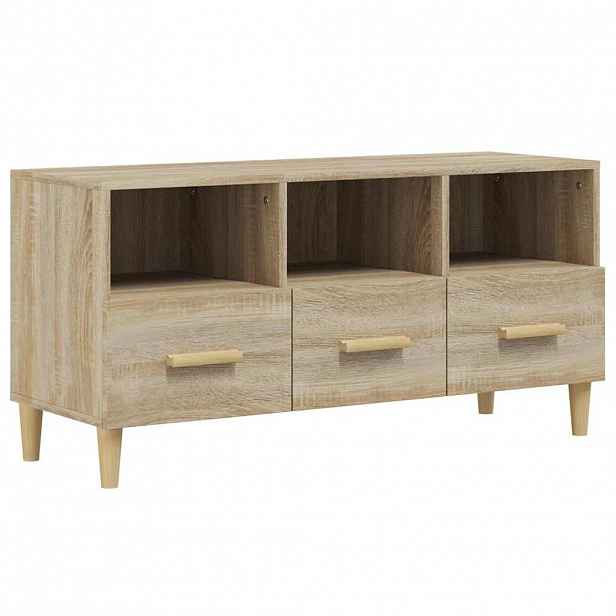 vidaXL TV skříňka dub sonoma 102 x 36 x 50 cm kompozitní dřevo
