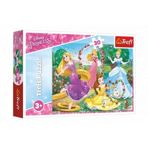 Trefl Puzzle Disney princezny Být princeznou, 30 dílků