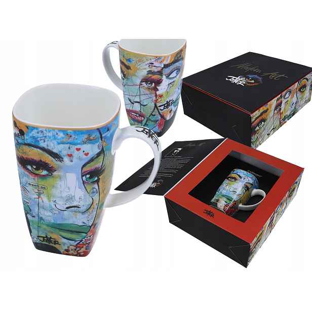 Carmani narozeninový hrnek malířství umění porcelán