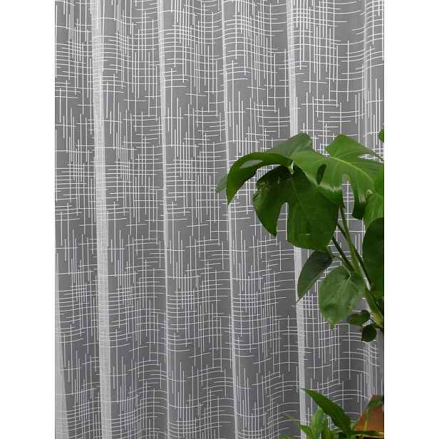 Mg Záclona 35941 Bílá 300x250 s olověnkou, hotová Bt, obšitá polský materiálem