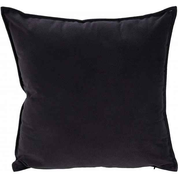 Dekorační polštář Bruno 45x45 cm, černý