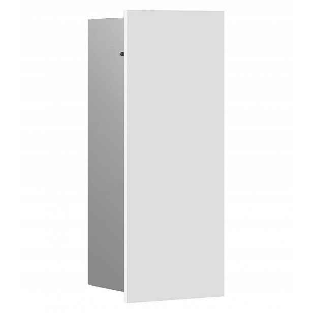 Emco Asis Pure podomítková koupelnová skříňka, bílá, 17 x 60 x 14,9 cm