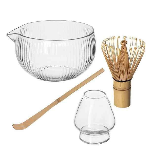 Skleněný matcha set – Orion
