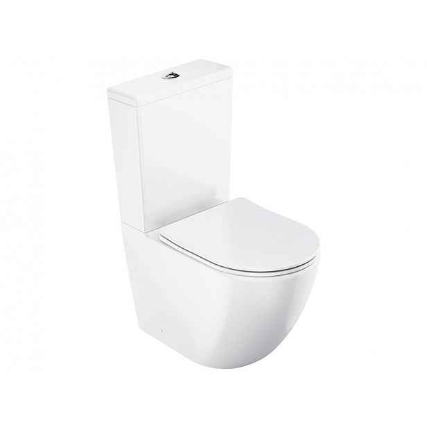 Wc s prkénkem softclose kombinovaný Ravak Optima vario odpad X01870