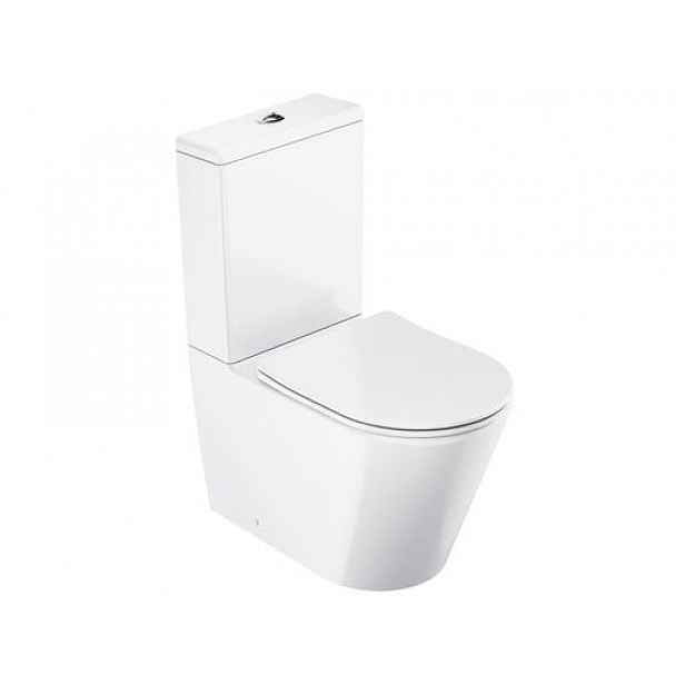 Wc s prkénkem softclose kombinovaný Ravak Elegant vario odpad X01872