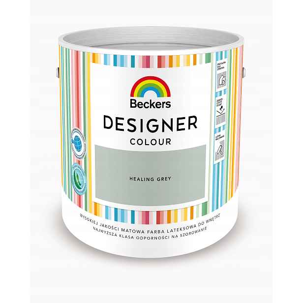 Beckers Designer Color 2,5L Mat Healing Gray