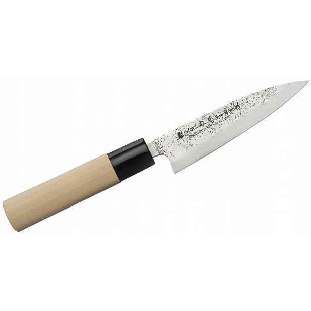 Nůž Satake Nashiji 12 cm, ocel 420J2, dřevěná rukojeť