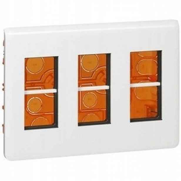 Podomítkový set 3x4M 12M Mosaic Bílý Legrand 078873L