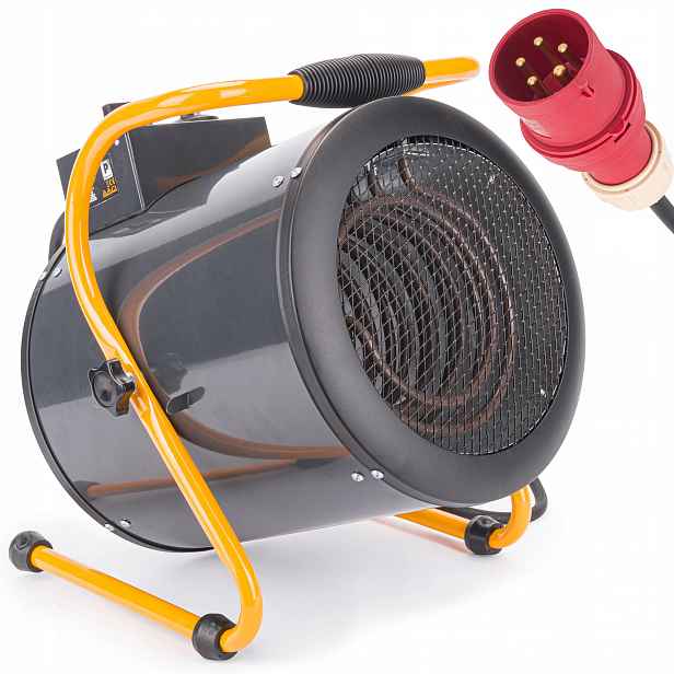 Elektrický Ohřívač 6 Kw 400 V S Termostatem Farelka Dmychadlo Topení