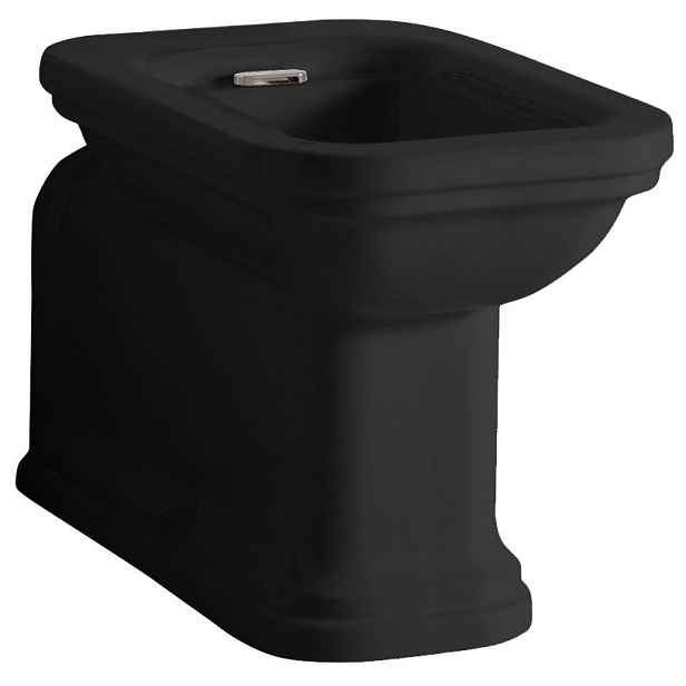 Kerasan WALDORF bidet stojící 37x65cm, černá mat