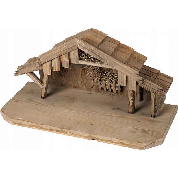 Krásný Betlém. 55x25x26,5 cm, pro figurky 12-14 cm