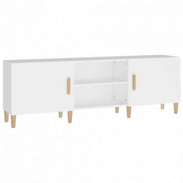 vidaXL TV skříňka bílá 150 x 30 x 50 cm kompozitní dřevo
