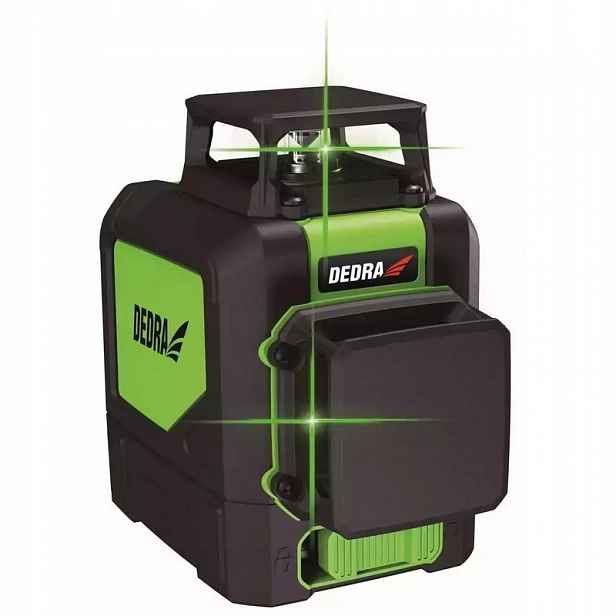 Multilaser křížový 360° Laser zelený 2D Vodováha Dedra 30 m
