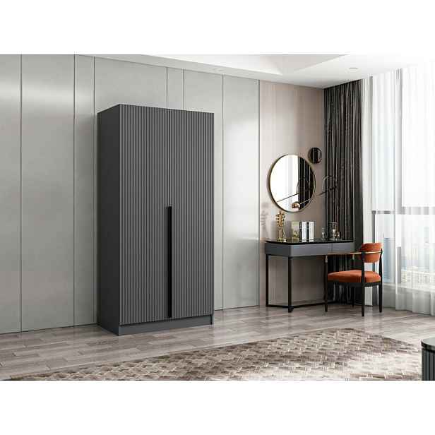 Šatní skříň Kale Plus Membrane Anthracite - 210
