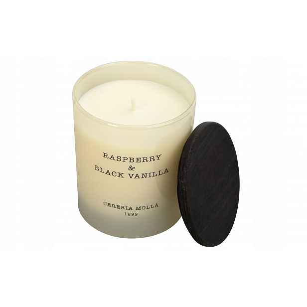 Svíčka 230 g „Raspberry and Black Vanilla“