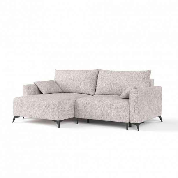 AltaBeds ROHOVÁ SEDAČKA NUVIO, textil, Béžová