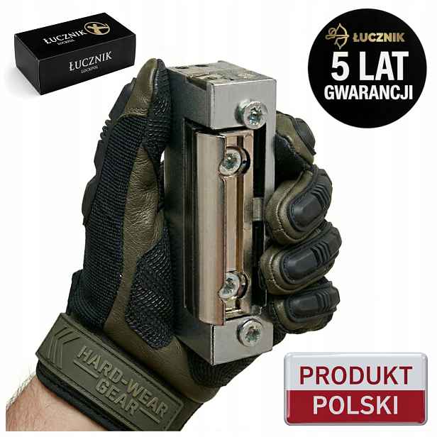 Elektrozávěs łucznik 12V třída 3, závěs pro hliníkové a Pvc dveře
