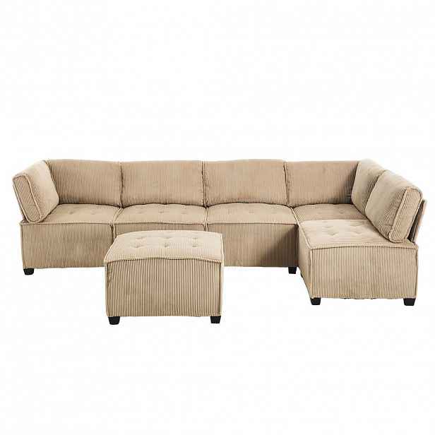 U-SEDACÍ SOUPRAVA 308/154/81,99 cm Khaki