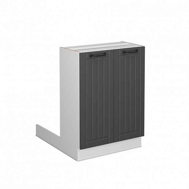 Vicco KUCHYŇSKÝ OSTROV Fame-Line Antracitový venkovský dům 60 cm bez pracovní desky