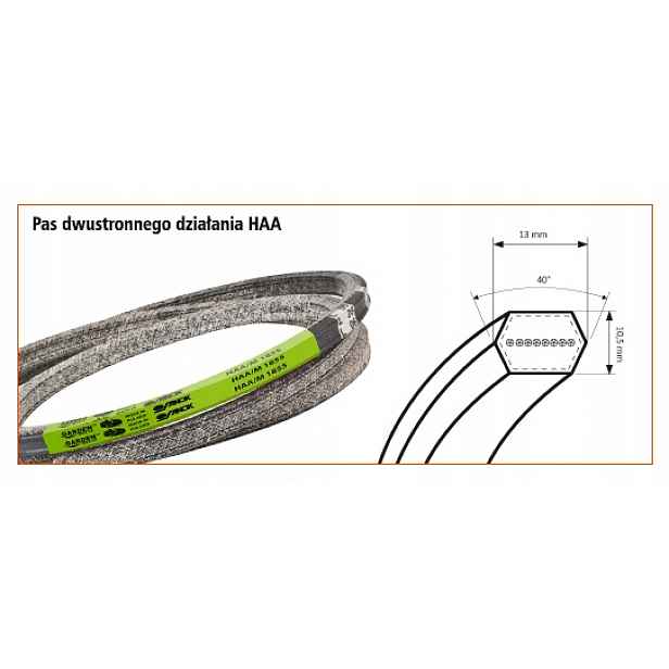 Klínový řemen Aa 2415 Garden Sanok Rubber