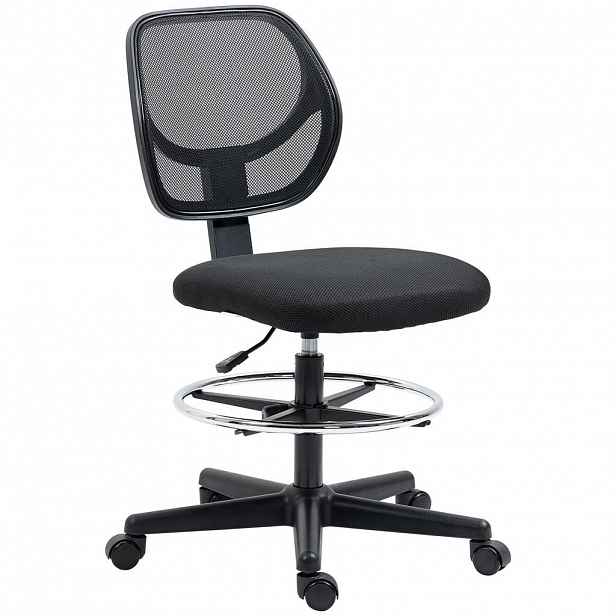 Vinsetto KANCELÁŘSKÁ ŽIDLE, ergonomická, černá