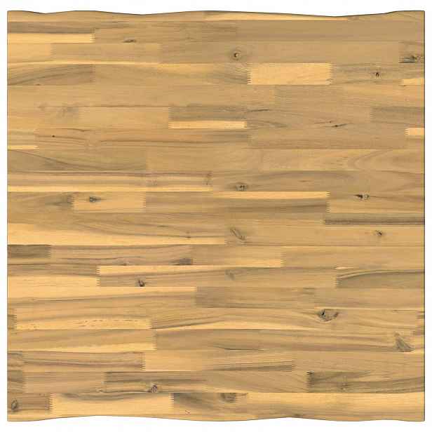 vidaXL Obdélníkový stůl 80 x 80 x 3 cm Čtvercový Masivní akátové dřevo