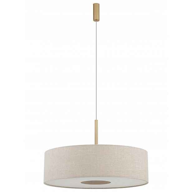 Závěsná Lampa Santana L krémová 1xE27 130 cm moderní 25W IP20 stropní